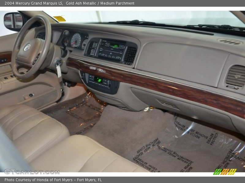 Gold Ash Metallic / Medium Parchment 2004 Mercury Grand Marquis LS