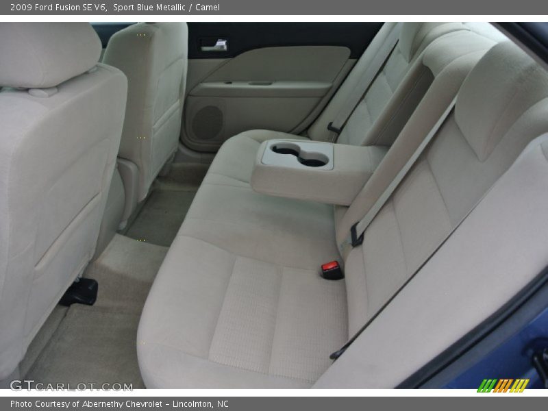 Sport Blue Metallic / Camel 2009 Ford Fusion SE V6