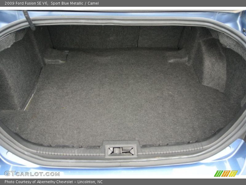Sport Blue Metallic / Camel 2009 Ford Fusion SE V6
