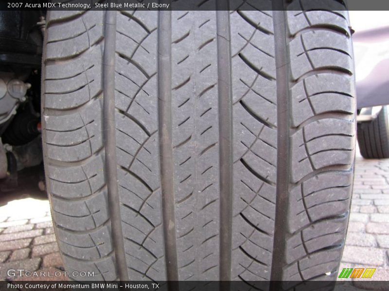 Steel Blue Metallic / Ebony 2007 Acura MDX Technology