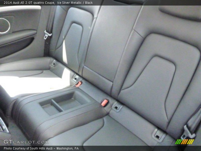 Ice Silver Metallic / Black 2014 Audi A5 2.0T quattro Coupe