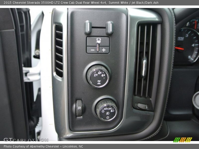 Controls of 2015 Silverado 3500HD LTZ Crew Cab Dual Rear Wheel 4x4