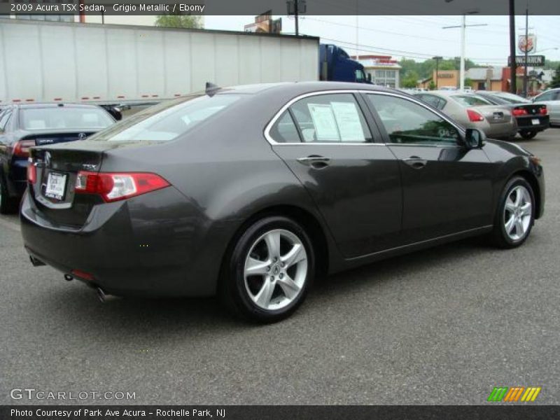 Grigio Metallic / Ebony 2009 Acura TSX Sedan
