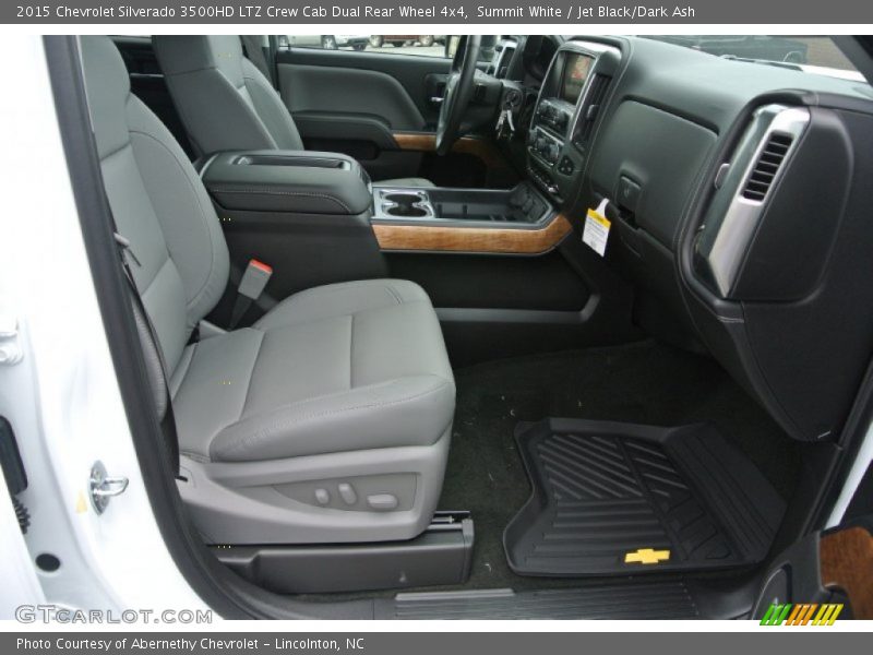 Summit White / Jet Black/Dark Ash 2015 Chevrolet Silverado 3500HD LTZ Crew Cab Dual Rear Wheel 4x4