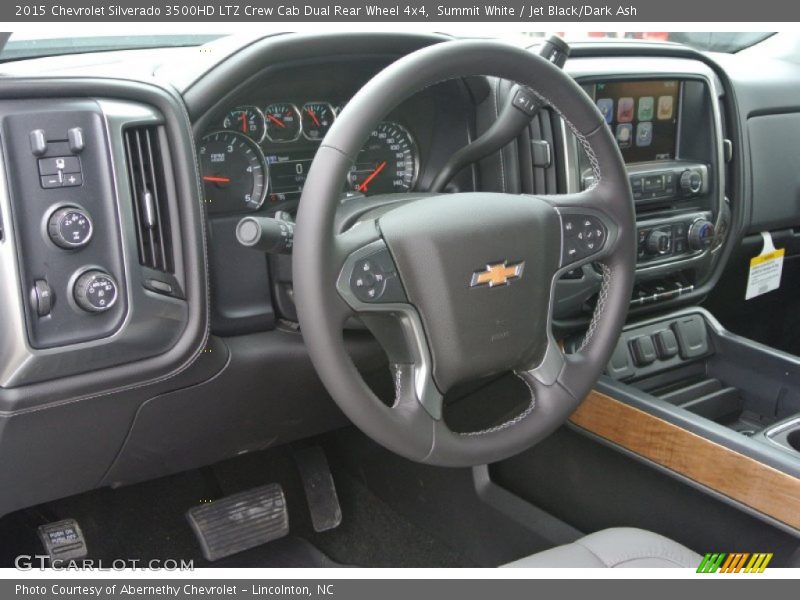  2015 Silverado 3500HD LTZ Crew Cab Dual Rear Wheel 4x4 Steering Wheel