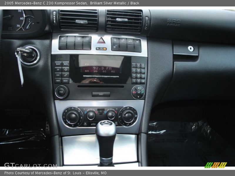 Controls of 2005 C 230 Kompressor Sedan