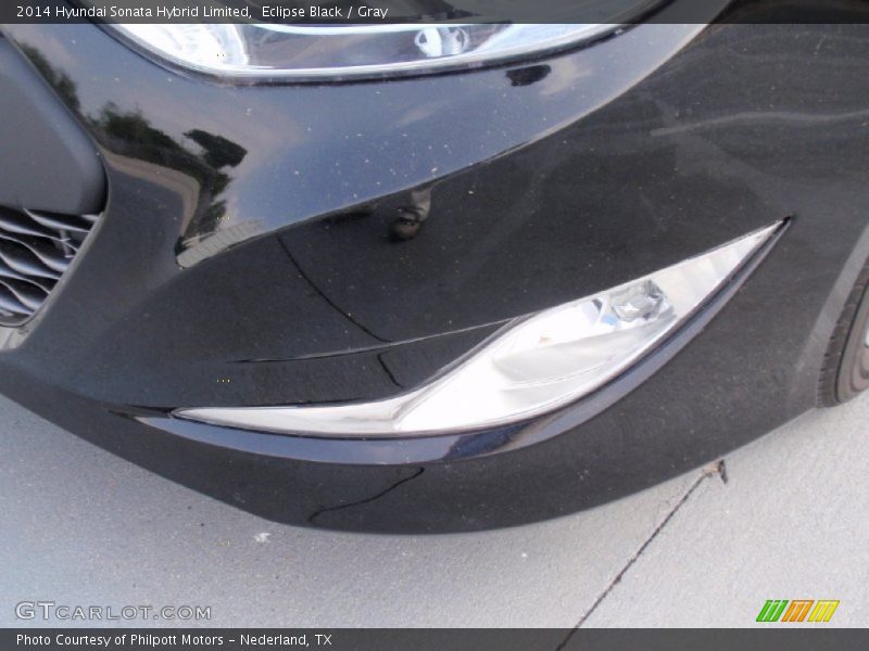 Eclipse Black / Gray 2014 Hyundai Sonata Hybrid Limited