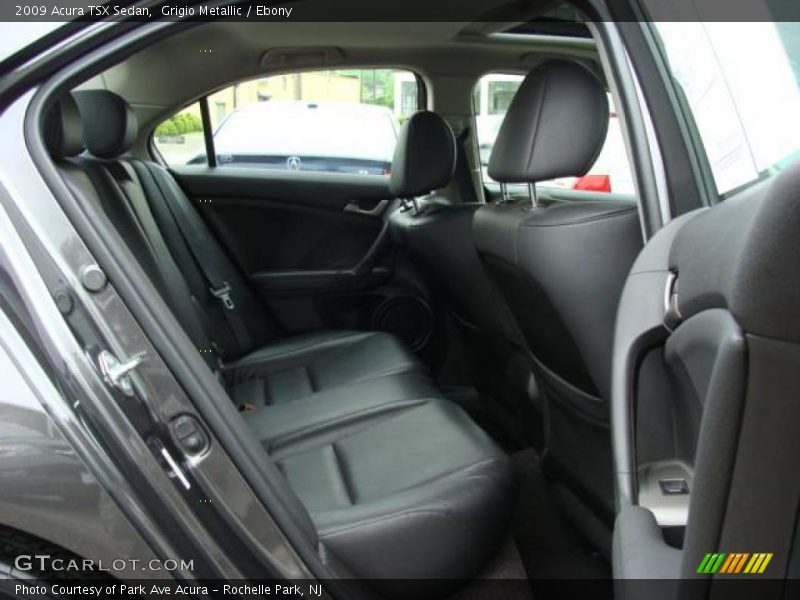 Grigio Metallic / Ebony 2009 Acura TSX Sedan