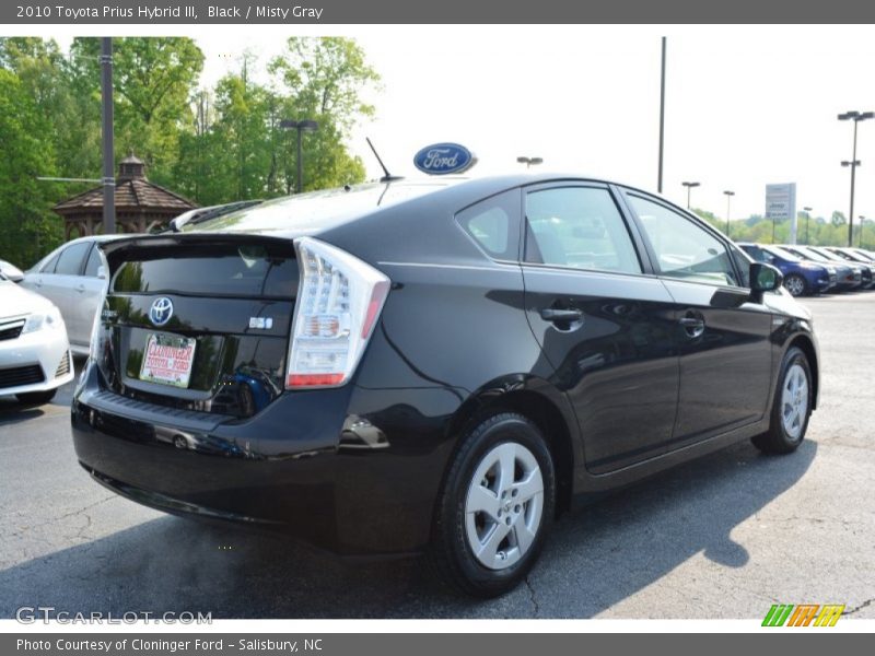 Black / Misty Gray 2010 Toyota Prius Hybrid III