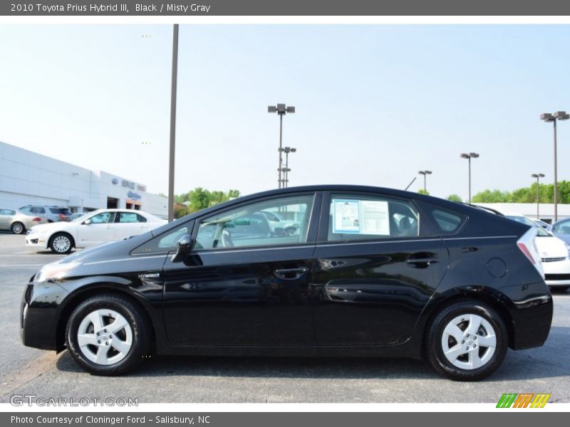 Black / Misty Gray 2010 Toyota Prius Hybrid III