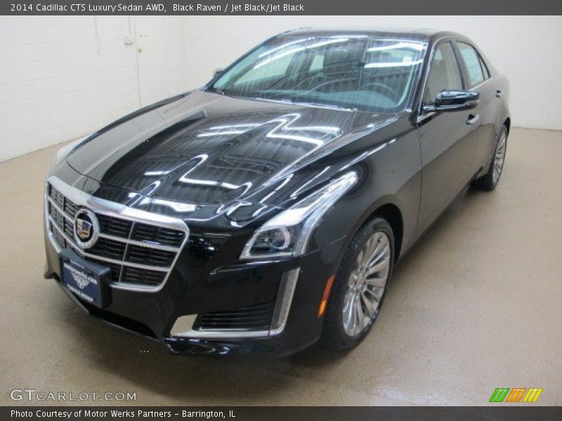 Black Raven / Jet Black/Jet Black 2014 Cadillac CTS Luxury Sedan AWD