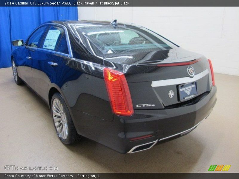 Black Raven / Jet Black/Jet Black 2014 Cadillac CTS Luxury Sedan AWD