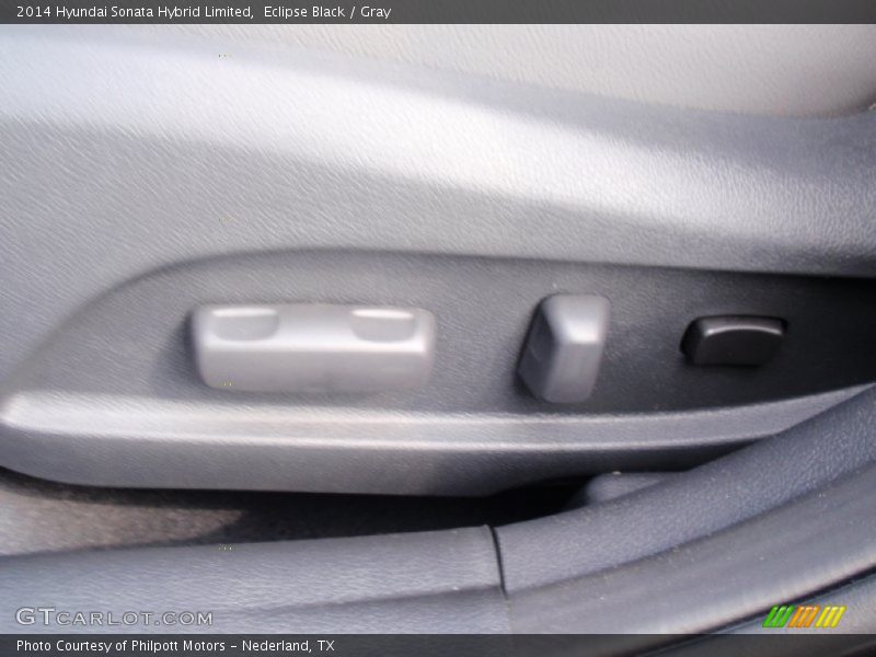 Eclipse Black / Gray 2014 Hyundai Sonata Hybrid Limited