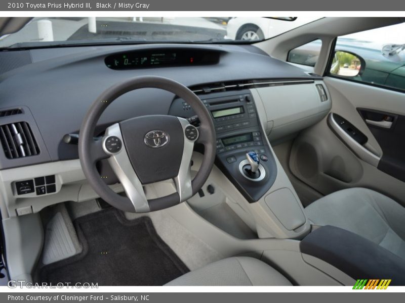 Black / Misty Gray 2010 Toyota Prius Hybrid III