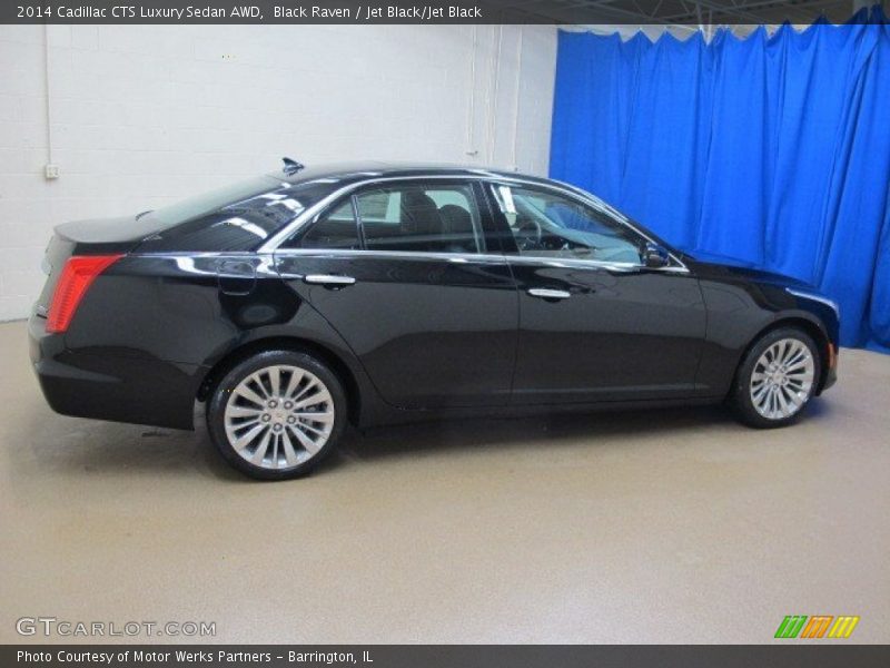 Black Raven / Jet Black/Jet Black 2014 Cadillac CTS Luxury Sedan AWD