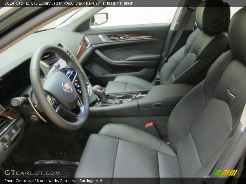 Black Raven / Jet Black/Jet Black 2014 Cadillac CTS Luxury Sedan AWD