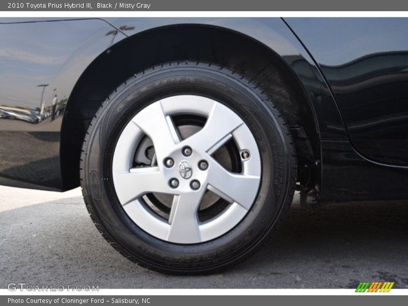 Black / Misty Gray 2010 Toyota Prius Hybrid III