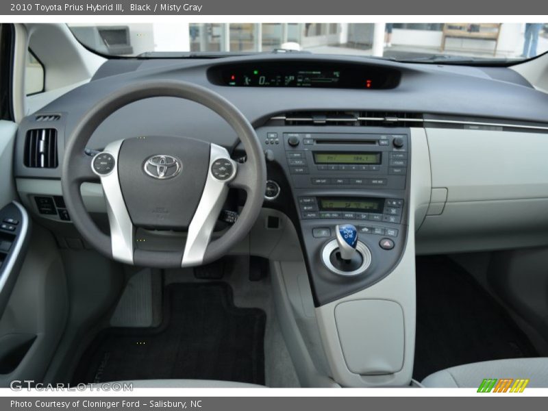 Black / Misty Gray 2010 Toyota Prius Hybrid III