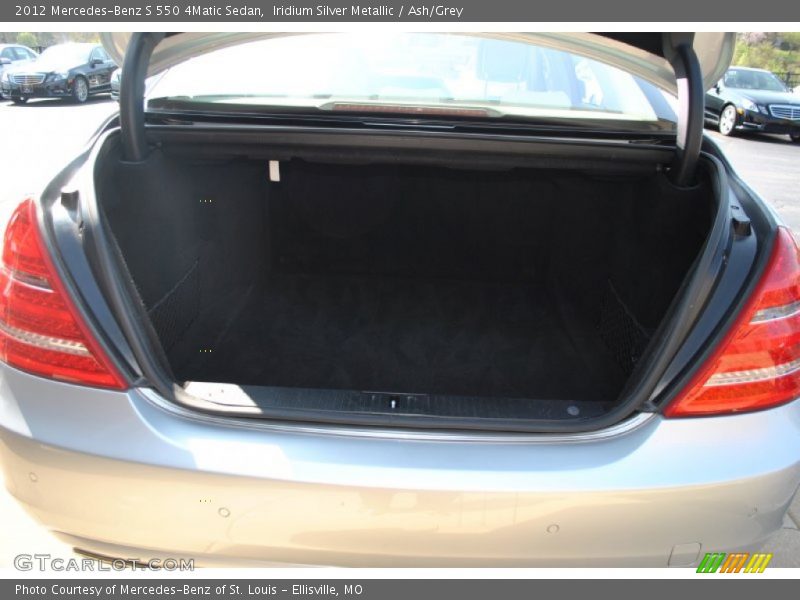 Iridium Silver Metallic / Ash/Grey 2012 Mercedes-Benz S 550 4Matic Sedan