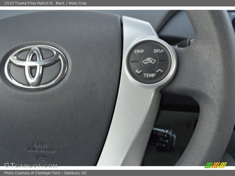 Black / Misty Gray 2010 Toyota Prius Hybrid III