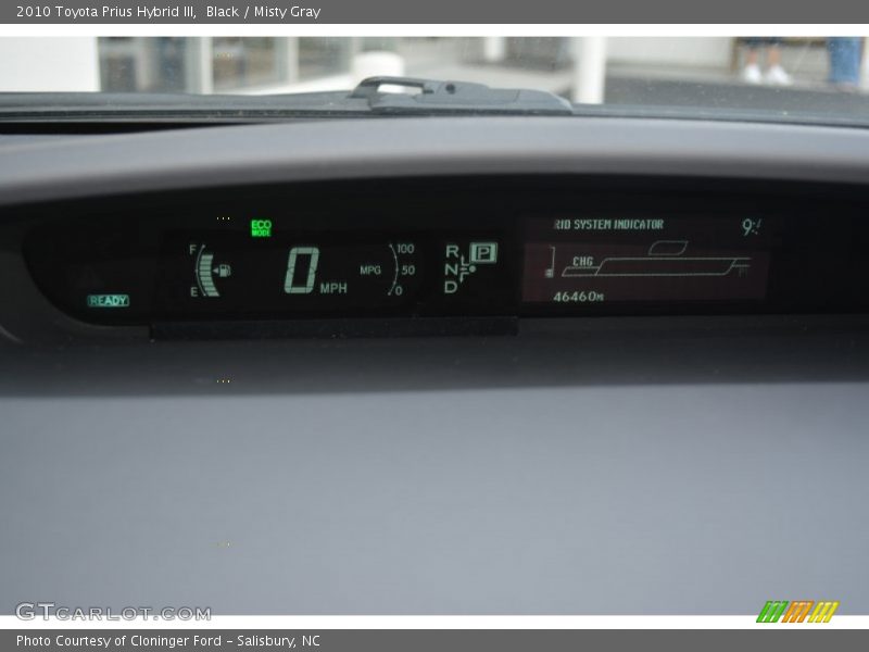 Black / Misty Gray 2010 Toyota Prius Hybrid III