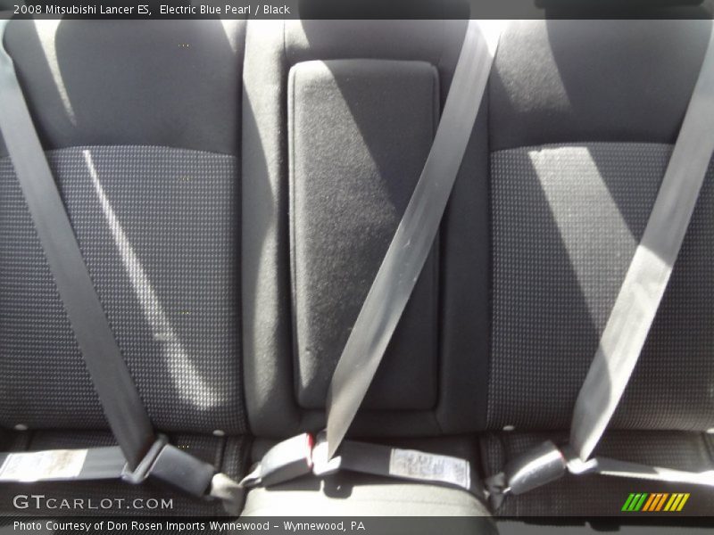Electric Blue Pearl / Black 2008 Mitsubishi Lancer ES
