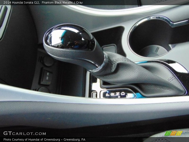 Phantom Black Metallic / Gray 2014 Hyundai Sonata GLS