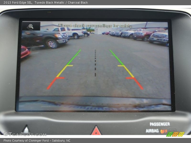 Tuxedo Black Metallic / Charcoal Black 2013 Ford Edge SEL