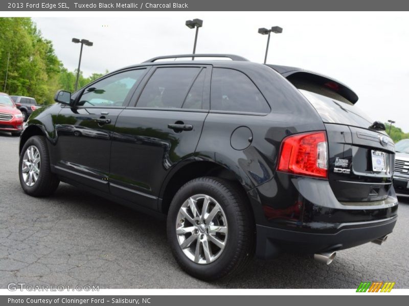 Tuxedo Black Metallic / Charcoal Black 2013 Ford Edge SEL