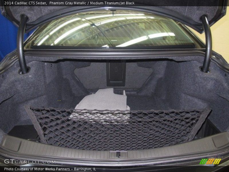 Phantom Gray Metallic / Medium Titanium/Jet Black 2014 Cadillac CTS Sedan