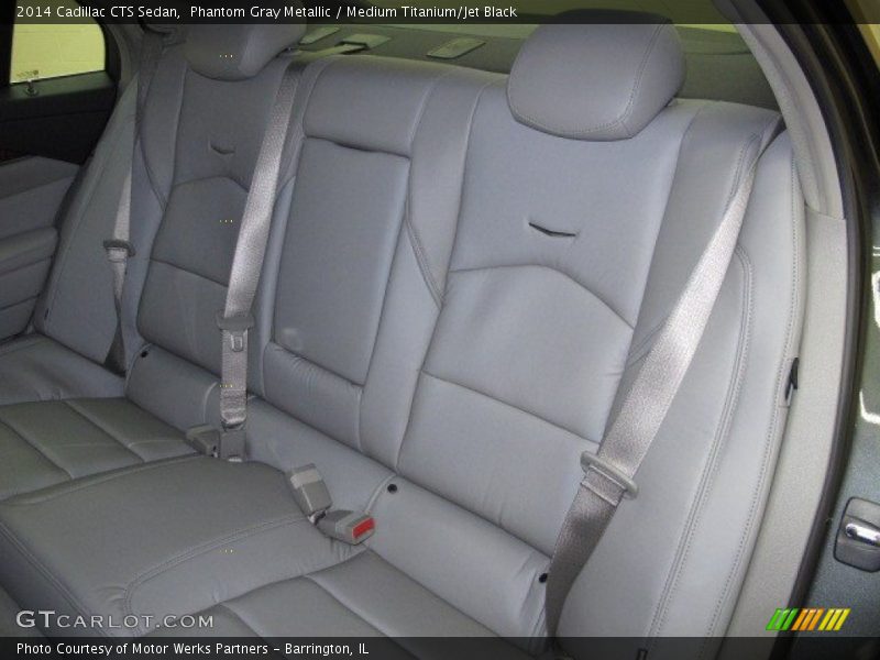 Phantom Gray Metallic / Medium Titanium/Jet Black 2014 Cadillac CTS Sedan