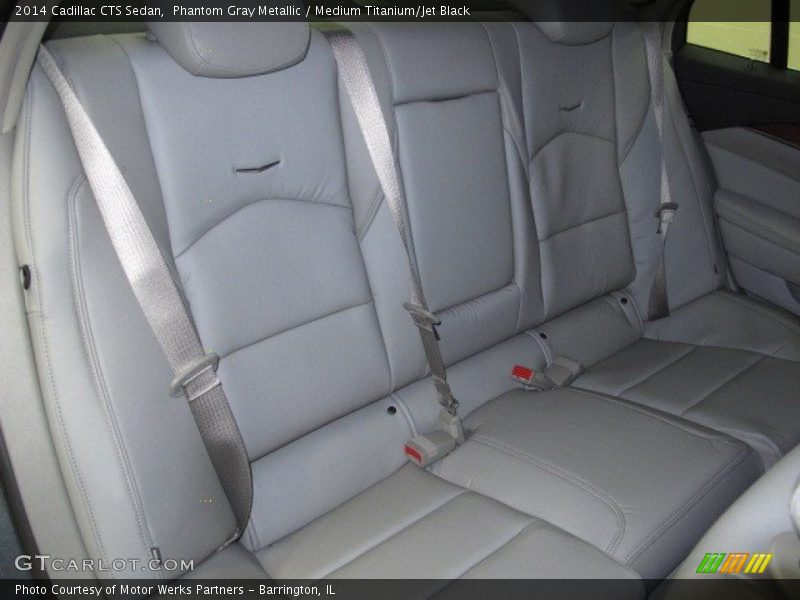 Phantom Gray Metallic / Medium Titanium/Jet Black 2014 Cadillac CTS Sedan