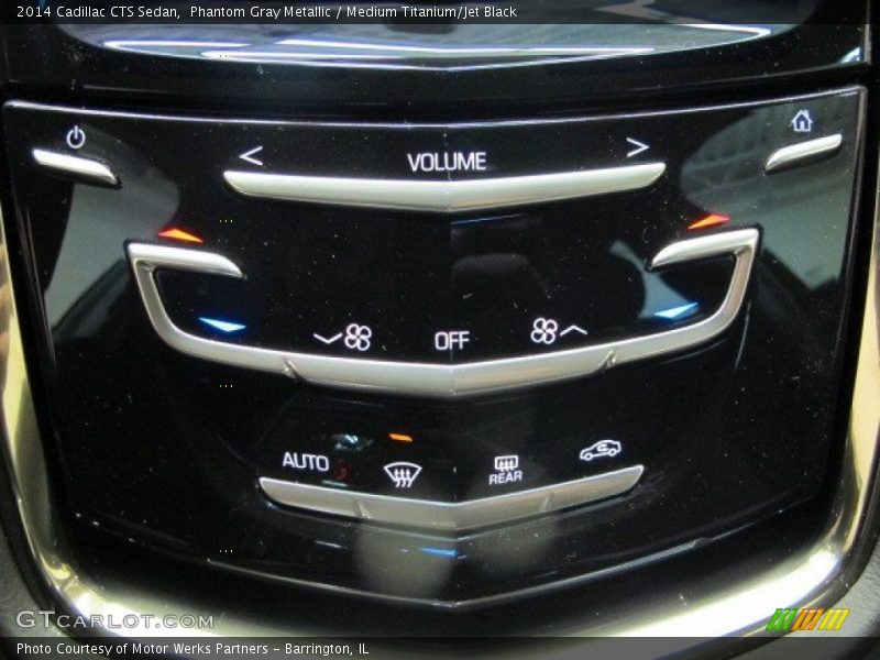 Phantom Gray Metallic / Medium Titanium/Jet Black 2014 Cadillac CTS Sedan
