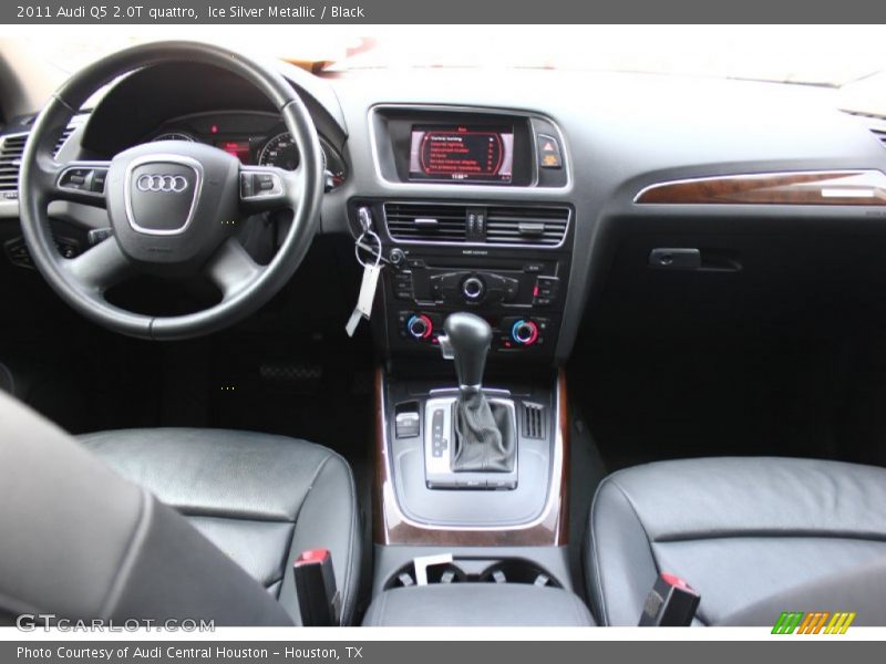 Ice Silver Metallic / Black 2011 Audi Q5 2.0T quattro