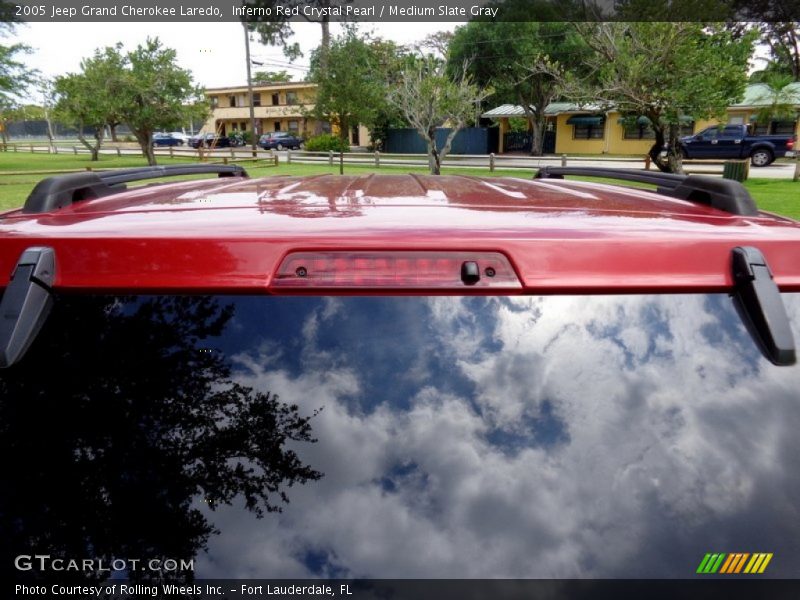 Inferno Red Crystal Pearl / Medium Slate Gray 2005 Jeep Grand Cherokee Laredo