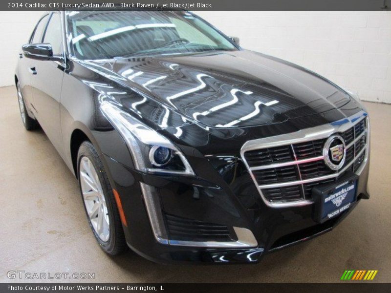 Black Raven / Jet Black/Jet Black 2014 Cadillac CTS Luxury Sedan AWD