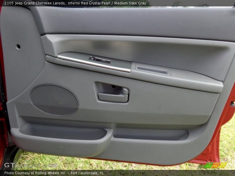 Inferno Red Crystal Pearl / Medium Slate Gray 2005 Jeep Grand Cherokee Laredo