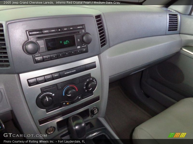 Inferno Red Crystal Pearl / Medium Slate Gray 2005 Jeep Grand Cherokee Laredo