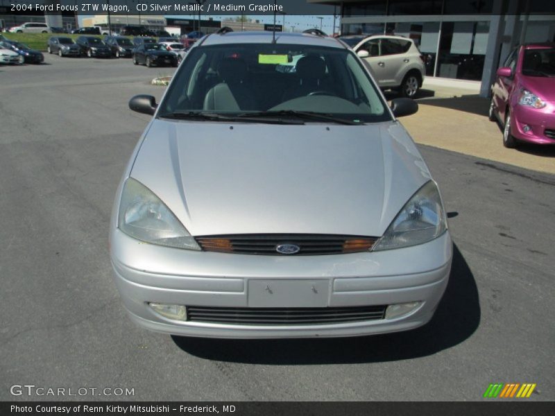 CD Silver Metallic / Medium Graphite 2004 Ford Focus ZTW Wagon