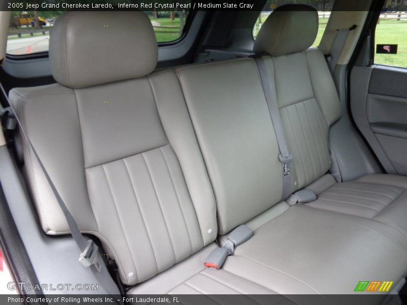 Inferno Red Crystal Pearl / Medium Slate Gray 2005 Jeep Grand Cherokee Laredo