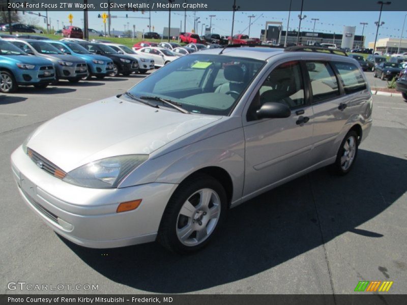 CD Silver Metallic / Medium Graphite 2004 Ford Focus ZTW Wagon