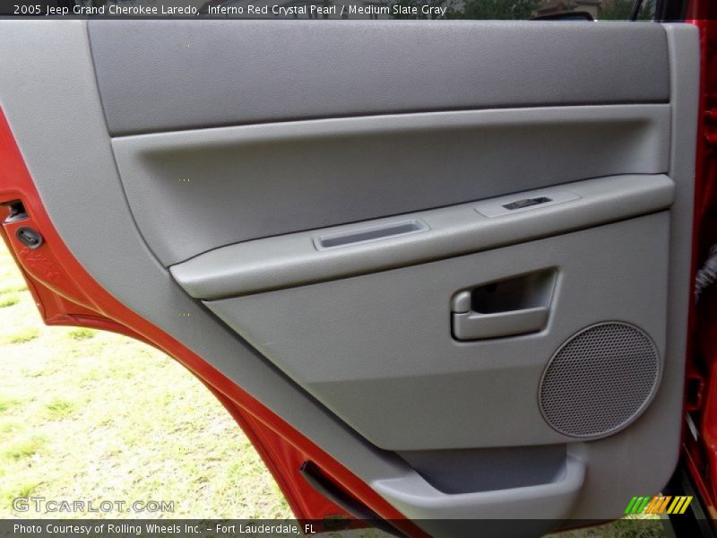 Inferno Red Crystal Pearl / Medium Slate Gray 2005 Jeep Grand Cherokee Laredo