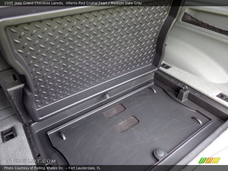Inferno Red Crystal Pearl / Medium Slate Gray 2005 Jeep Grand Cherokee Laredo