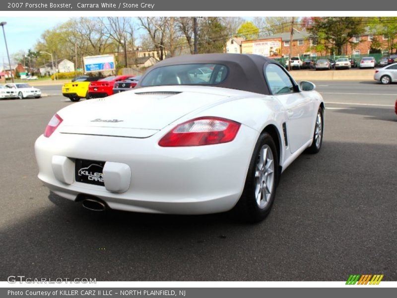 Carrara White / Stone Grey 2007 Porsche Boxster
