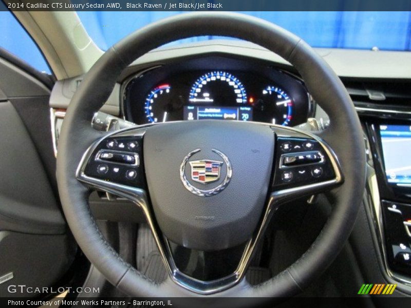 Black Raven / Jet Black/Jet Black 2014 Cadillac CTS Luxury Sedan AWD
