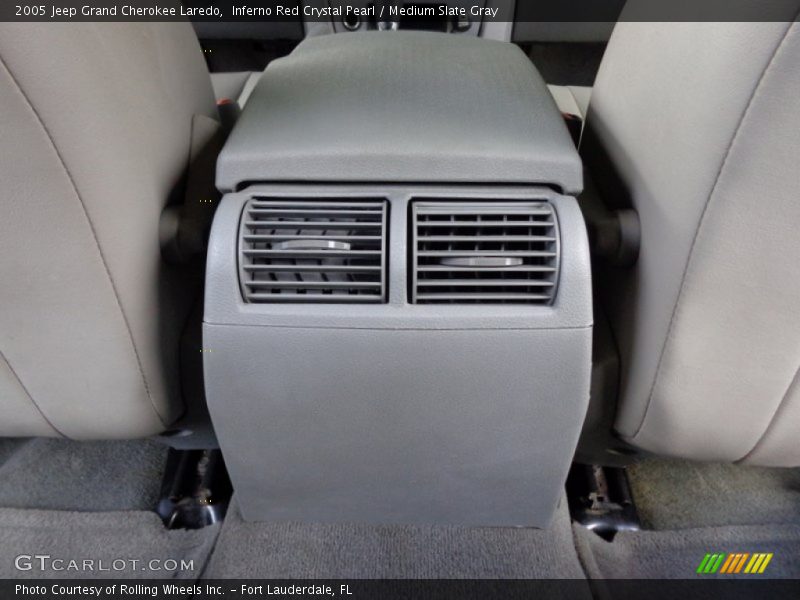 Inferno Red Crystal Pearl / Medium Slate Gray 2005 Jeep Grand Cherokee Laredo
