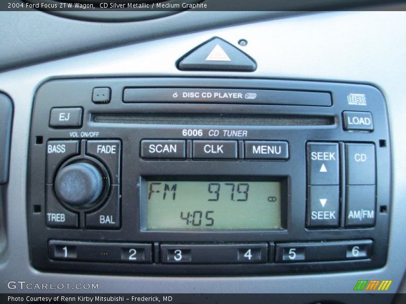 Audio System of 2004 Focus ZTW Wagon
