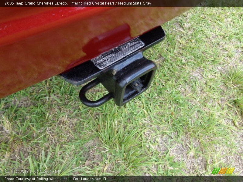 Inferno Red Crystal Pearl / Medium Slate Gray 2005 Jeep Grand Cherokee Laredo