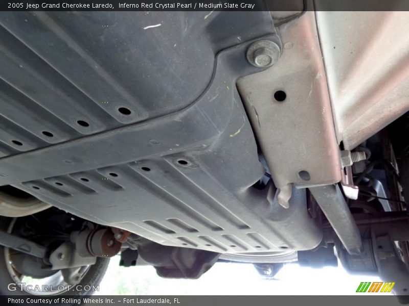 Inferno Red Crystal Pearl / Medium Slate Gray 2005 Jeep Grand Cherokee Laredo