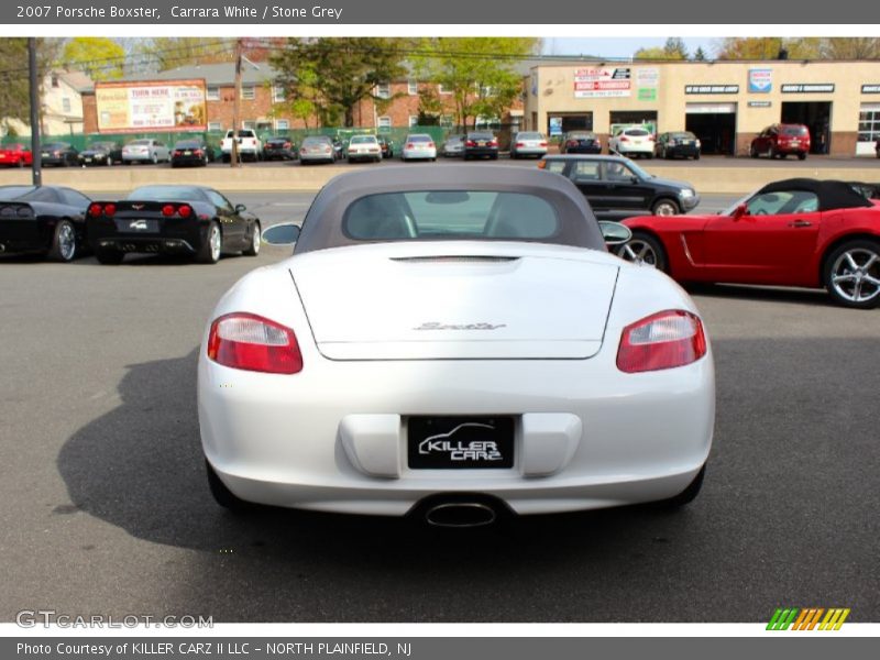 Carrara White / Stone Grey 2007 Porsche Boxster